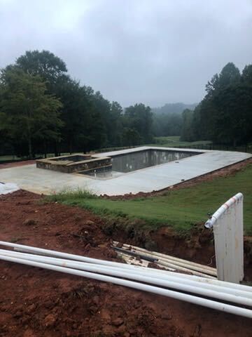 Pool Builder project in Gainesville, GA — NLO Pools